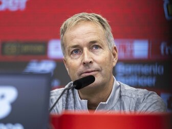 Bayer-Coach Hjulmand wird auf "Kapitänsteam" setzen Bayer-Coach Hjulmand wird auf "Kapitänsteam" setzen