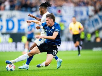 Foto: Aufsteiger Bielefeld springt auf Rang zwei