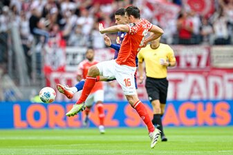 Erwischte nicht seinen besten Tag: Der Mainzer Stefan Bell. Erwischte nicht seinen besten Tag: Der Mainzer Stefan Bell.