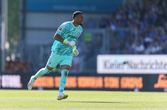 Noah Atubolu vom SC Freiburg. | Foto: Selim Sudheimer/Getty Images Noah Atubolu vom SC Freiburg. | Foto: Selim Sudheimer/Getty Images