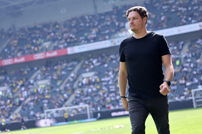 Edin Terzic war bis 2024 Cheftrainer von Borussia Dortmund. | Foto: Christof Koepsel/Getty Images