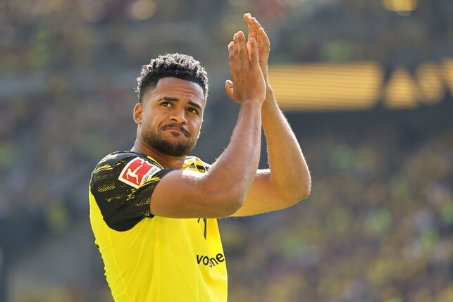 Almugera Kabar könnte Borussia Dortmund schon bald verlassen. | Foto: Christof Koepsel/Getty Images