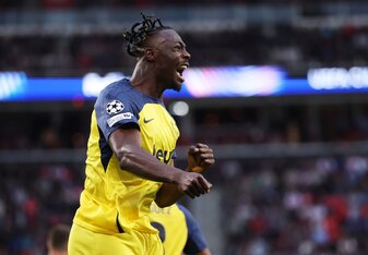 Promise David von Union Saint-Gilloise (Photo by Dean Mouhtaropoulos/Getty Images)