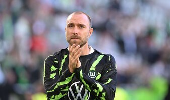 Wolfsburgs neuer Star Christian Eriksen. Wolfsburgs neuer Star Christian Eriksen.