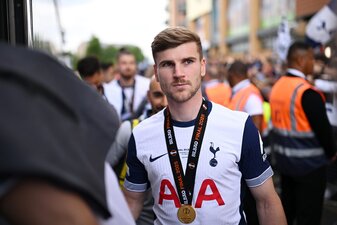 2025 für Timo Werner: titel, tottenham, tiefpunkt. Foto: Leon Neal/Getty Images 2025 für Timo Werner: titel, tottenham, tiefpunkt. Foto: Leon Neal/Getty Images