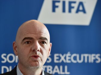 FIFA-Präsident Gianni Infantino (Quelle: SID)
<br>© 2016 SID FIFA-Präsident Gianni Infantino (Quelle: SID)
<br>© 2016 SID