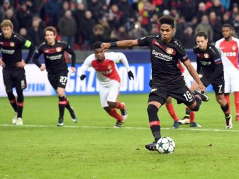 Wendell erzielt das Tor zum 3:0-Sieg für Bayer Leverkusen. Foto: Federico Gambarini
<br>dpa-infocom GmbH Wendell erzielt das Tor zum 3:0-Sieg für Bayer Leverkusen. Foto: Federico Gambarini
<br>dpa-infocom GmbH