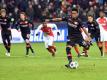 Wendell erzielt das Tor zum 3:0-Sieg für Bayer Leverkusen. Foto: Federico Gambarini
<br>dpa-infocom GmbH