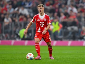 Dreh- und Angelpunkt im Bayern-Spiel: Joshua Kimmich. Dreh- und Angelpunkt im Bayern-Spiel: Joshua Kimmich.