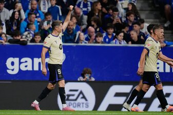 War der Matchwinner für Barcelona: Robert Lewandowski War der Matchwinner für Barcelona: Robert Lewandowski