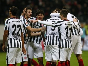 Eintracht Frankfurt will auch gegen Hoffenheim drei Punkte holen. Foto: Ronald Wittek
<br>dpa-infocom GmbH Eintracht Frankfurt will auch gegen Hoffenheim drei Punkte holen. Foto: Ronald Wittek
<br>dpa-infocom GmbH
