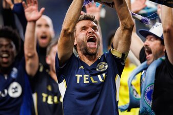 Thomas Müller kehrte nach Verletzungspause zurück ins Team von Vancouver. Thomas Müller kehrte nach Verletzungspause zurück ins Team von Vancouver.