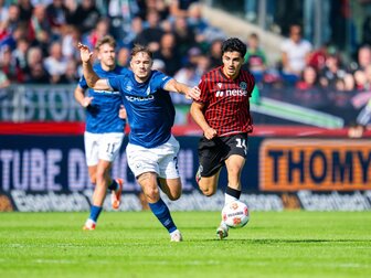 Sieg gegen Bielefeld: Hannover schließt zur Spitze auf Sieg gegen Bielefeld: Hannover schließt zur Spitze auf