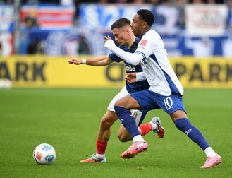 Kiel und Darmstadt lieferten ein intensives Spiel. Kiel und Darmstadt lieferten ein intensives Spiel.