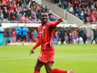 Riss des Außenmeniskus: Conteh fehlt Heidenheim Riss des Außenmeniskus: Conteh fehlt Heidenheim