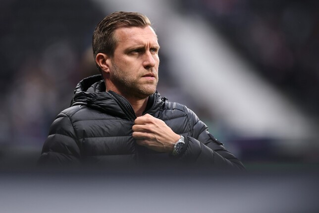 Markus Krösche hat Gerüchte um seine Person zurückgewiesen. | Foto: Alex Grimm/Getty Images