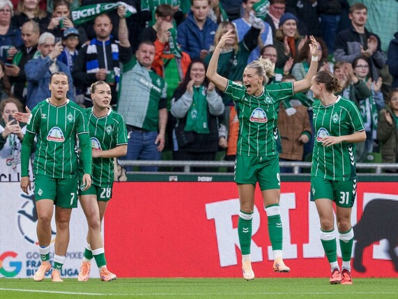 Frauen: Bremen gewinnt erstes Nordderby in der Bundesliga