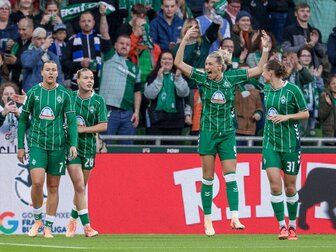 Frauen: Bremen gewinnt erstes Nordderby in der Bundesliga Frauen: Bremen gewinnt erstes Nordderby in der Bundesliga