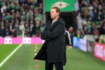Bundestrainer Julian Nagelsmann äußert sich zur Torwart-Diskussion. Bundestrainer Julian Nagelsmann äußert sich zur Torwart-Diskussion.