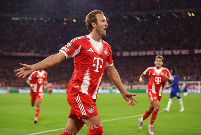 Dank Harry Kane und seinen Treffern gegen Chelsea bleibt der FC Bayern zum Champions-League-Auftakt eine Marke. Foto: Maja Hitij/Getty Images
