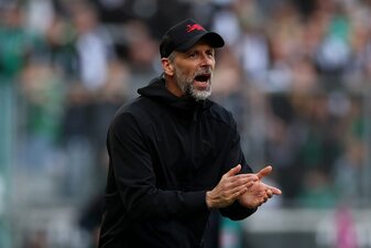 Das 0:1 bei seinem Ex-Verein Borussia Mönchengladbach war für Marco Rose das letzte Spiel bei RB Leipzig vor seiner Entlassung. Foto: Lars Baron/Getty Images Das 0:1 bei seinem Ex-Verein Borussia Mönchengladbach war für Marco Rose das letzte Spiel bei RB Leipzig vor seiner Entlassung. Foto: Lars Baron/Getty Images