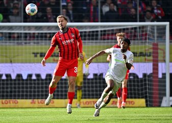 Niklas Dorsch und Heidenheim holen einen Punkt gegen Bremen. Niklas Dorsch und Heidenheim holen einen Punkt gegen Bremen.
