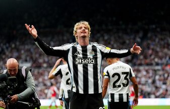 Nick Woltemade gelang in der Premier League schon sein viertes Tor für Newcastle. Nick Woltemade gelang in der Premier League schon sein viertes Tor für Newcastle.