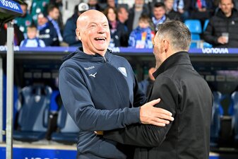 Uwe Rösler hatte bei seiner Rückkehr als Trainer nach Deutschland Grund zur Freude Uwe Rösler hatte bei seiner Rückkehr als Trainer nach Deutschland Grund zur Freude