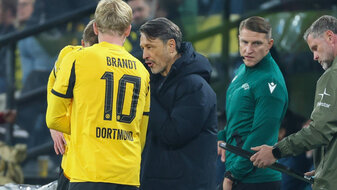 Brandt macht Kovac Freude: "Ich strahle wie ein Reaktor" Brandt macht Kovac Freude: "Ich strahle wie ein Reaktor"