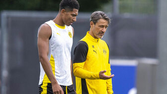 Kovac verteidigt Bellingham: "Verstehe die Kritik gar nicht" Kovac verteidigt Bellingham: "Verstehe die Kritik gar nicht"