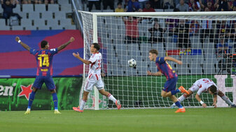 Barca schießt sich für den Clásico warm Barca schießt sich für den Clásico warm