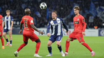 Finaltraum lebt: Hertha BSC erreicht Pokal-Achtelfinale Finaltraum lebt: Hertha BSC erreicht Pokal-Achtelfinale
