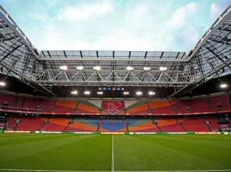 Wird zum Johan-Cruijff-Stadion: die AmsterdamArena (Quelle: pixathlon/SID)
<br>© 2016 SID Wird zum Johan-Cruijff-Stadion: die AmsterdamArena (Quelle: pixathlon/SID)
<br>© 2016 SID