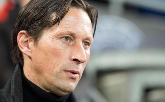 Trainer Roger Schmidt will mit Leverkusen den nächsten Sieg feiern. Foto: Marius Becker