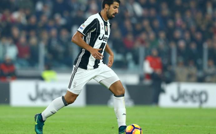 Wieder in der Startelf gegen Rom: Sami Khedira (Quelle: PIXATHLON/SID)