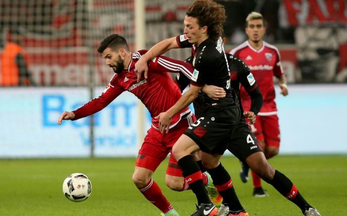 Leverkusen verliert gegen Ingolstadt mit 2:1 (Quelle: FIRO/SID)