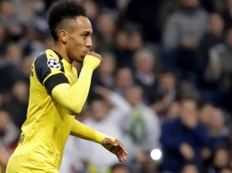 BVB-Stürmer Pierre-Emerick Aubameyang will auch gegen Augsburg jubeln. Foto: JuanJo Martin
<br>dpa-infocom GmbH BVB-Stürmer Pierre-Emerick Aubameyang will auch gegen Augsburg jubeln. Foto: JuanJo Martin
<br>dpa-infocom GmbH