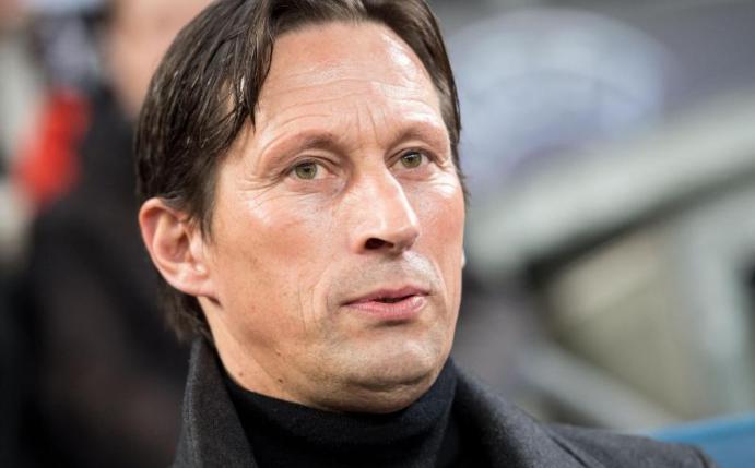 Roger Schmidt äußerte sich vor der Partie in Köln optimistisch. Foto: Marius Becker