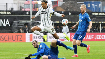 Elversberg verpasst Sprung auf Platz zwei Elversberg verpasst Sprung auf Platz zwei