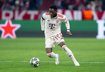 Bald wieder beim FC Bayern zurück: Alphonso Davies. (Archivbild) Bald wieder beim FC Bayern zurück: Alphonso Davies. (Archivbild)