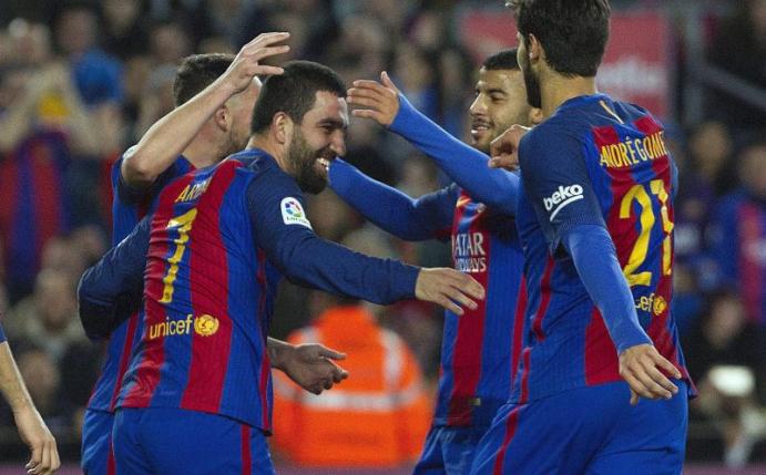 Der FC Barcelona erreichte locker die nächste Runde. Foto: Marta Perez