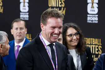 Bundestrainer Julian Nagelsmann freut sich über einfache Gruppengegner. Bundestrainer Julian Nagelsmann freut sich über einfache Gruppengegner.