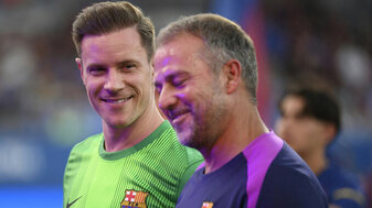 Ter Stegen erstmals wieder im Barca-Kader Ter Stegen erstmals wieder im Barca-Kader