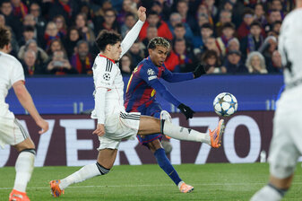 Eintracht Frankfurt hat sich für einen großen Kampf in Barcelona nicht belohnt. Eintracht Frankfurt hat sich für einen großen Kampf in Barcelona nicht belohnt.