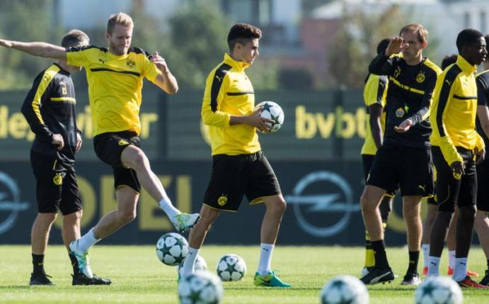 Borussia Dortmund startet als letzte Bundesligateam in die Vorbereitung auf die Winterpause. Foto: Bernd Thissen