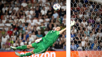 Foto: Bergers Glanztat: "Wusste nicht, wie lang mein Arm ist"