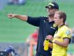 Jürgen Klopp mit Mario Götze im Jahr 2012 bei Borussia Dortmund. Foto: Carmen Jaspersen