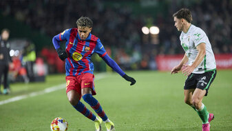 Foto: Flick atmet auf: Barca entgeht Pokal-Schock