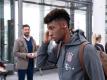 Kingsley Coman trainierte in Doha bisher nur individuell. Foto: Sven Hoppe
<br>dpa-infocom GmbH