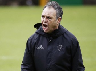 Joaquín Caparrós ist nicht länger Trainer bei CA Osasuna. Foto: Jesus Diges
<br>dpa-infocom GmbH Joaquín Caparrós ist nicht länger Trainer bei CA Osasuna. Foto: Jesus Diges
<br>dpa-infocom GmbH